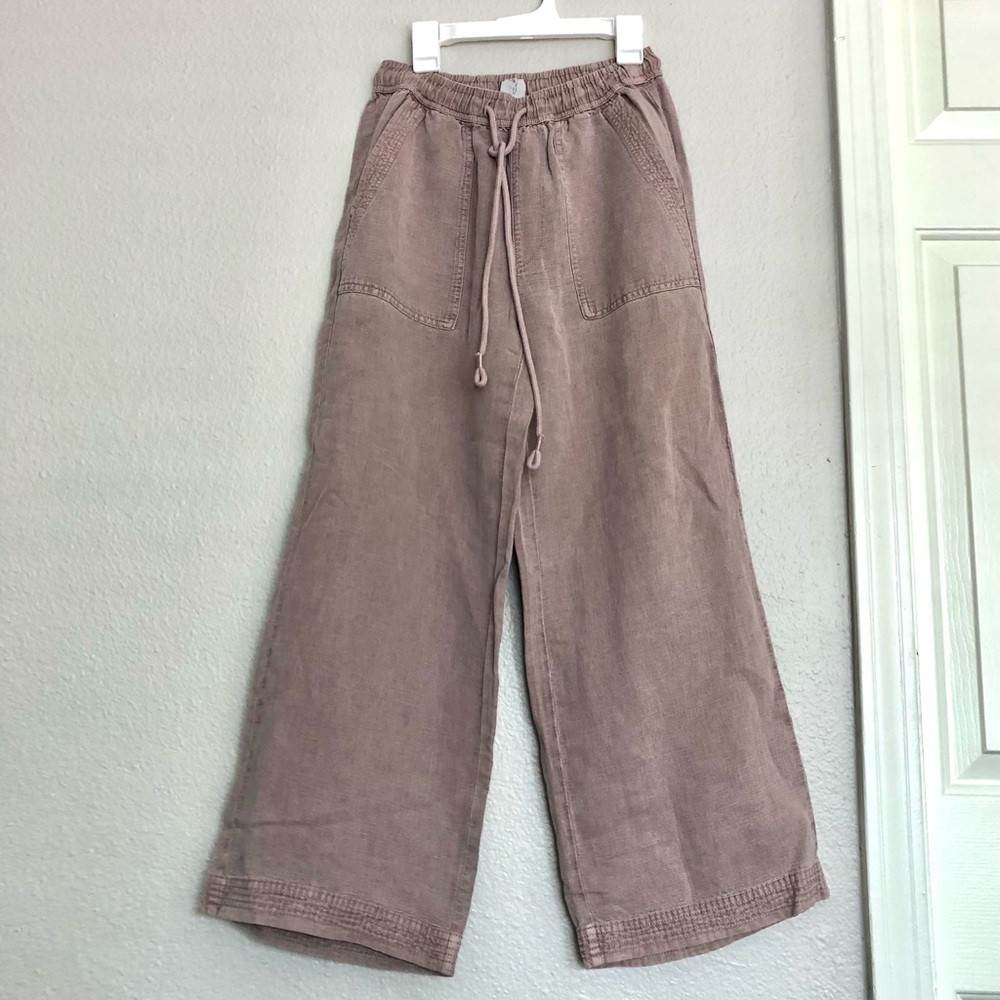 NWOT Joie Dusty Rose Elastic Waist Corduroy Pants